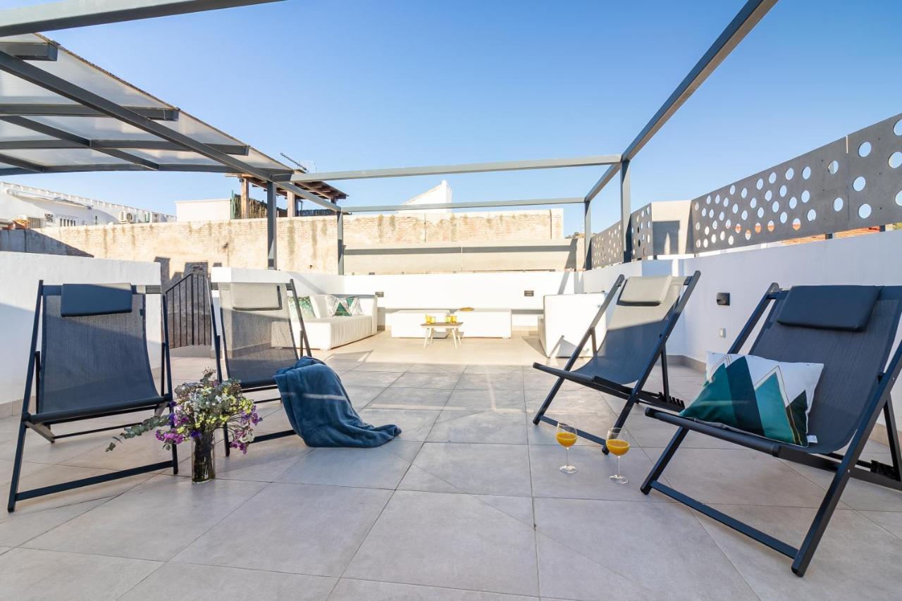 Malaga Center Flat Mariblanca 12 Sun & Terrace Boutique Apartment Bagian luar foto