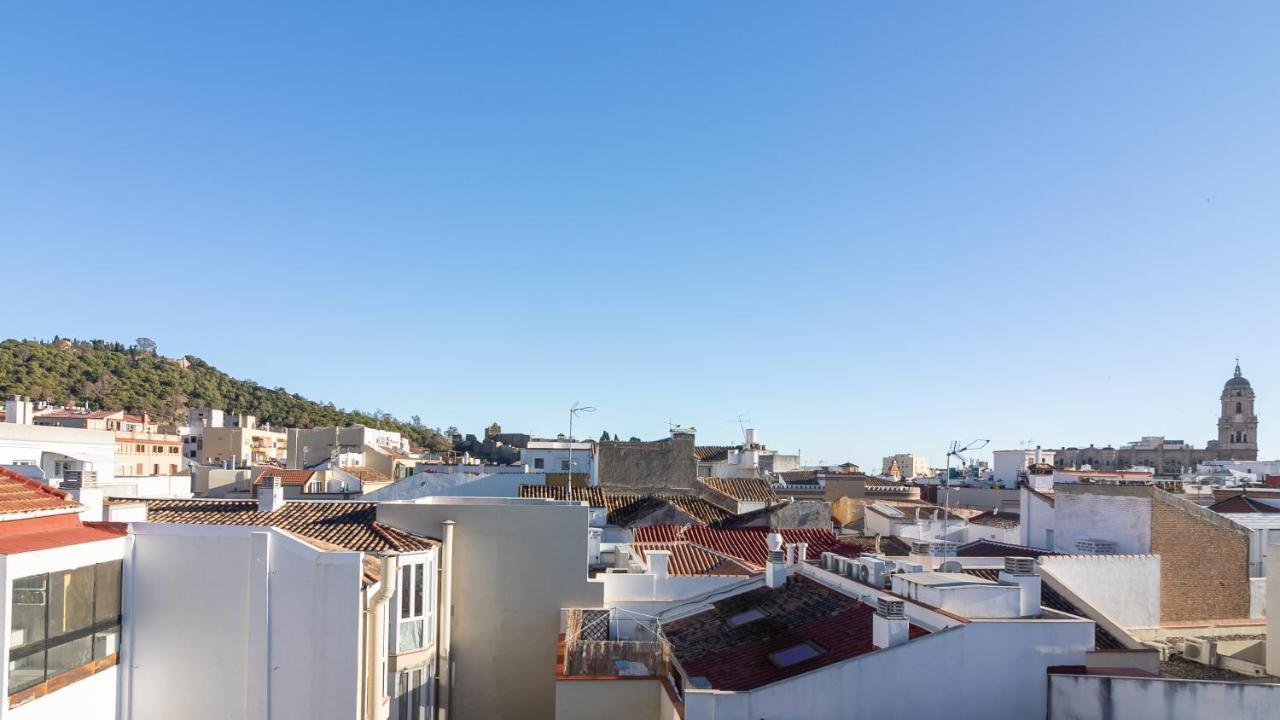 Malaga Center Flat Mariblanca 12 Sun & Terrace Boutique Apartment Bagian luar foto