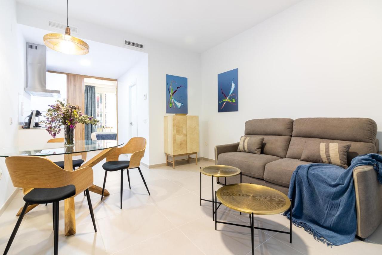 Malaga Center Flat Mariblanca 12 Sun & Terrace Boutique Apartment Bagian luar foto