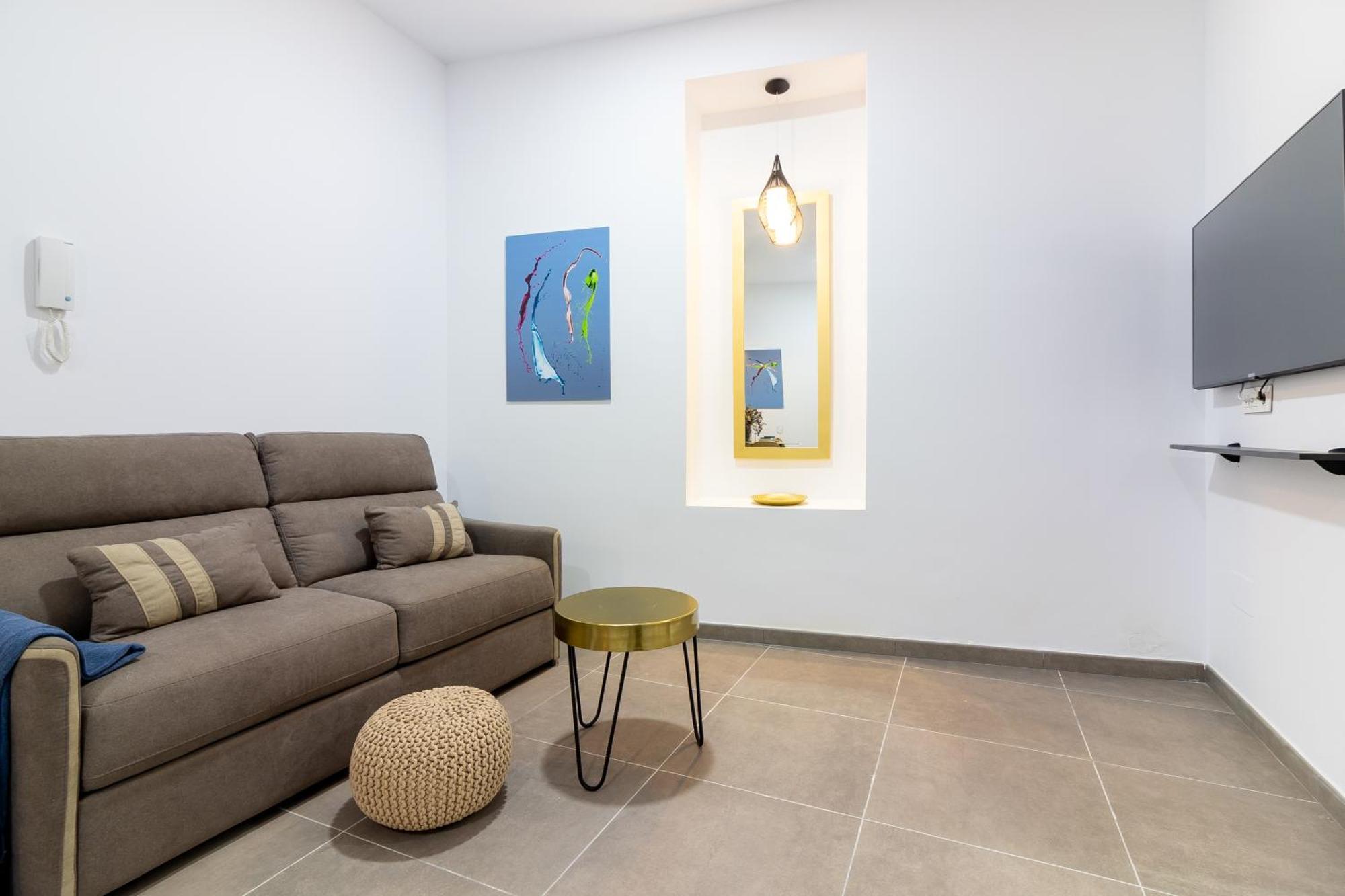 Malaga Center Flat Mariblanca 12 Sun & Terrace Boutique Apartment Ruang foto