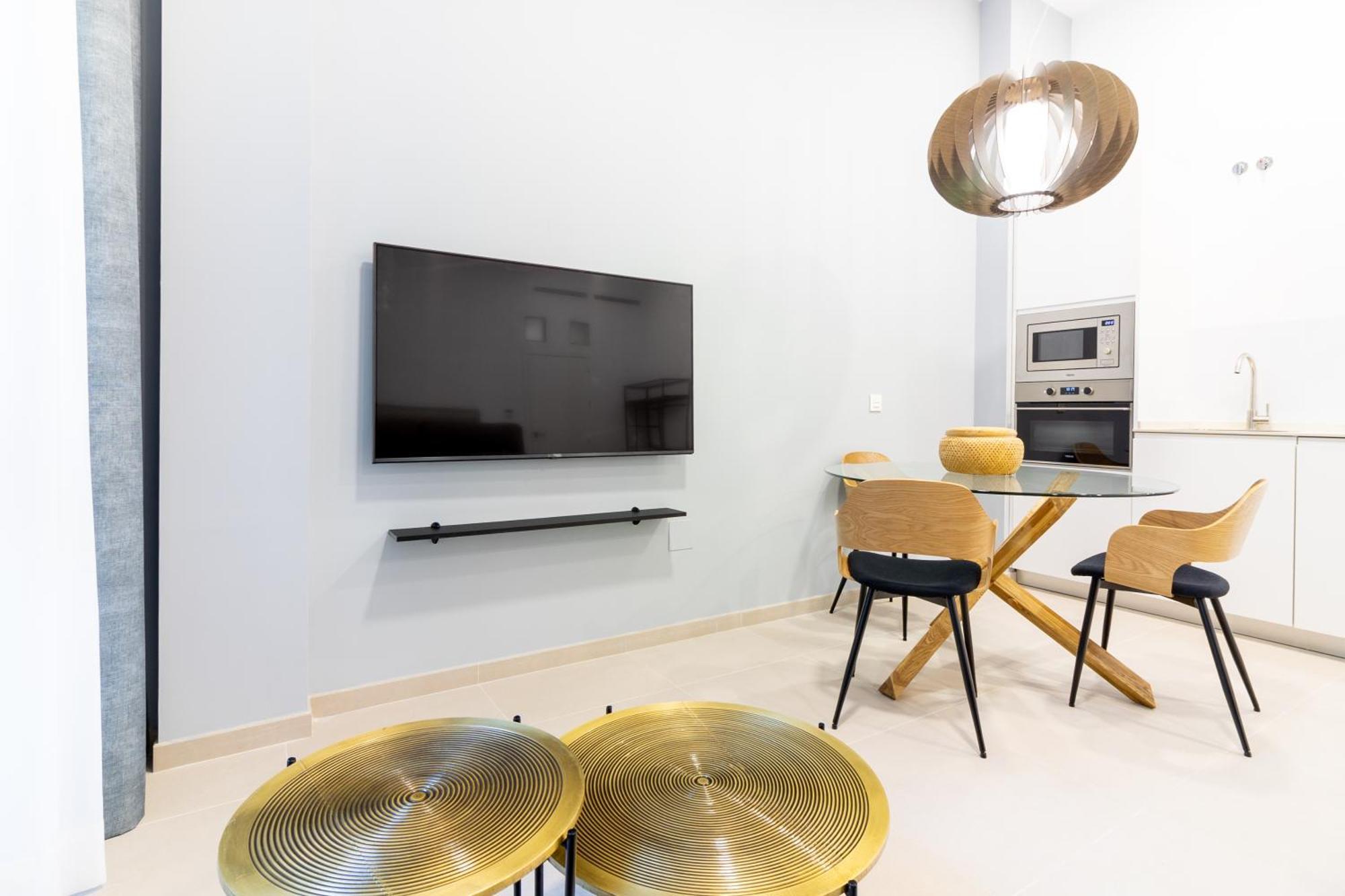 Malaga Center Flat Mariblanca 12 Sun & Terrace Boutique Apartment Ruang foto